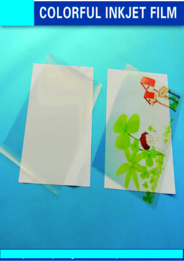 Non-Waterproof Transparent Clear Film (Waterbased)
