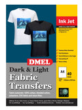 Dmel Waterbased Dark Fabric Transfer