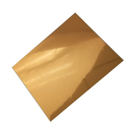 Bright Gold (Darkershade) Aluminum Sheet