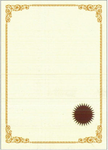Certificate Paper