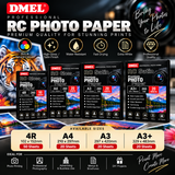 A3+ Dmel Satin/Glossy Photo Paper 240g (20 sheets/pack)