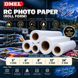 RC Photo Paper Satin/Glossy 240G (6"X 65M)