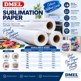 Sublimation Paper 90g (1.62m x 200m)