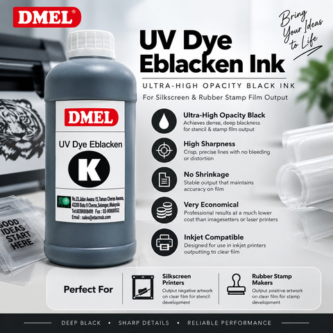 UV DYE INK 1L(Darkershade Black)