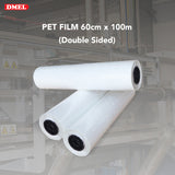 DTF(Direct To Film) Film 60cm x 100m (Double Sided) - Hot Peel / Cool Peel