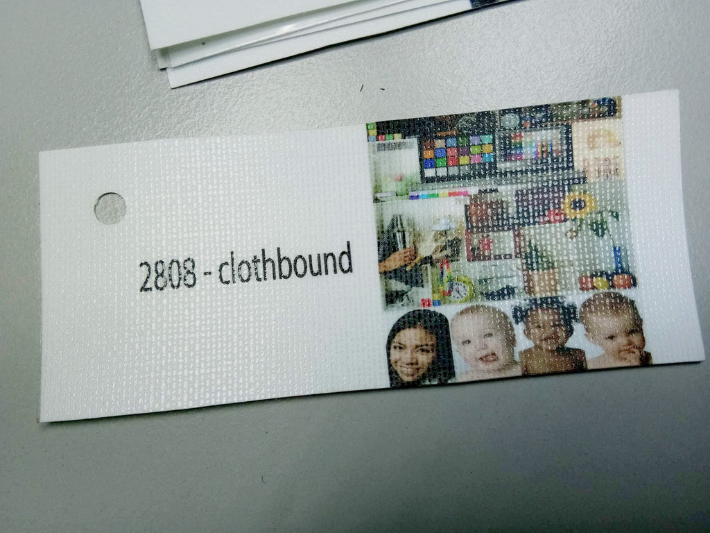 Cold Lamination Sticker (Clothbound)